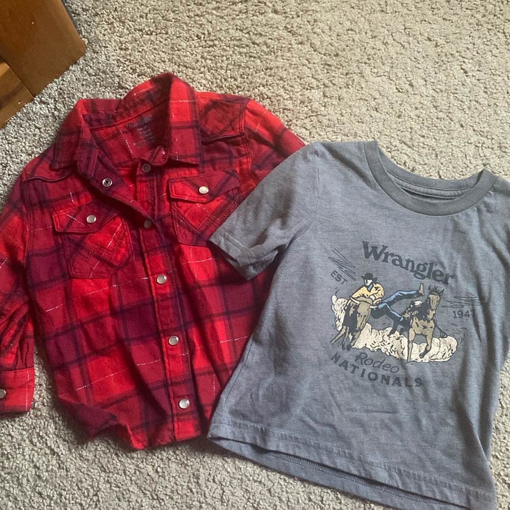 Toddler Girl Wrangler Set